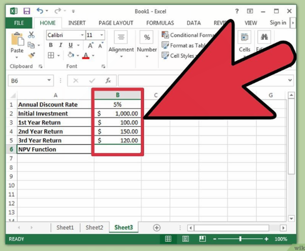 Как рассчитать npv проекта в excel